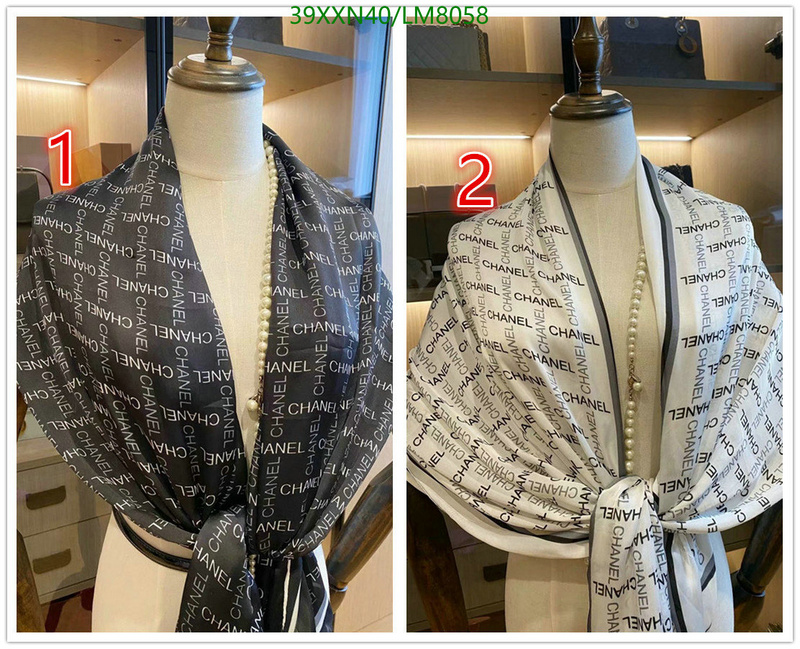 Scarf-Chanel,Code: LM8058,$: 39USD