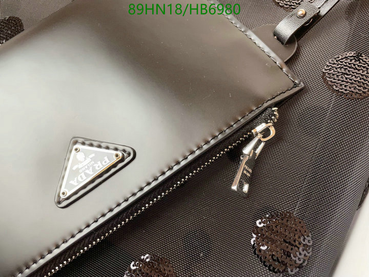 Prada Bag-(4A)-Handbag-,Code: HB6980,$: 89USD