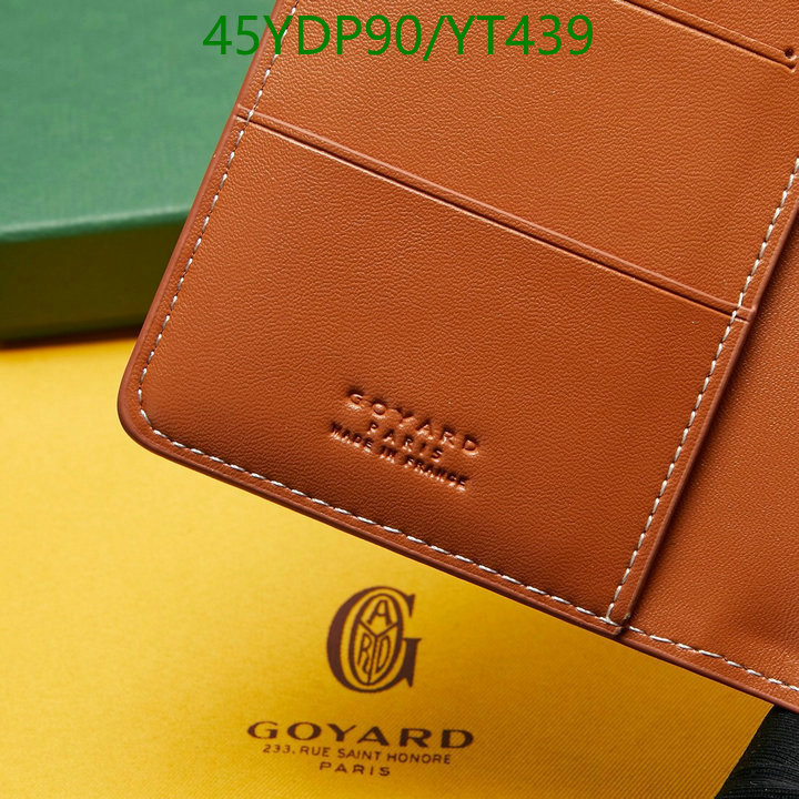 Goyard Bag-(Mirror)-Wallet-,Code: YT439,$: 45USD