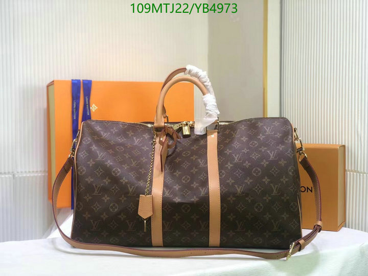 LV Bags-(4A)-Keepall BandouliRe 45-50-,Code: YB4973,$: 109USD