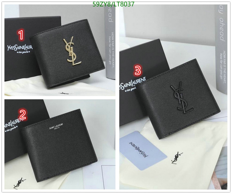 YSL Bag-(4A)-Wallet-,Code: LT8037,$: 59USD