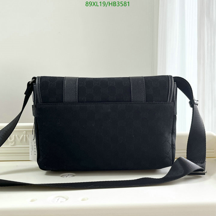 Gucci Bag-(4A)-Diagonal-,Code: HB3581,$: 89USD