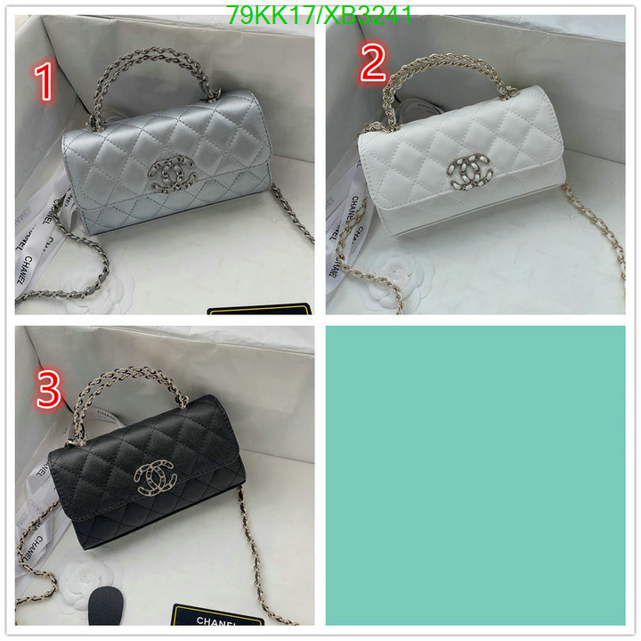 Chanel Bags ( 4A )-Diagonal-,Code: XB3241,$: 79USD