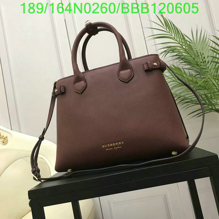 Burberry Bag-(Mirror)-Handbag-,Code: BBB120605,$: 189USD