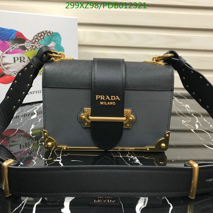 Prada Bag-(Mirror)-Diagonal-,Code: PDB012321,$:299USD