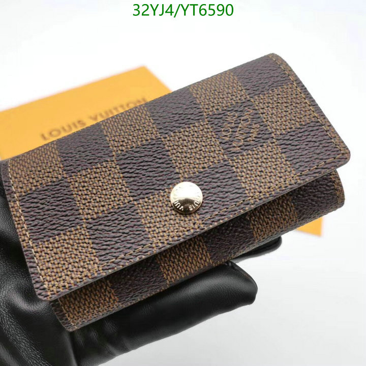 LV Bags-(4A)-Wallet-,Code: YT6590,$: 32USD