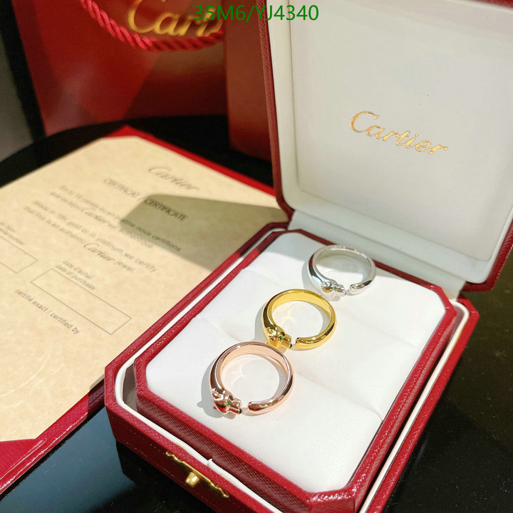 Jewelry-Cartier, Code: YJ4340,$: 35USD