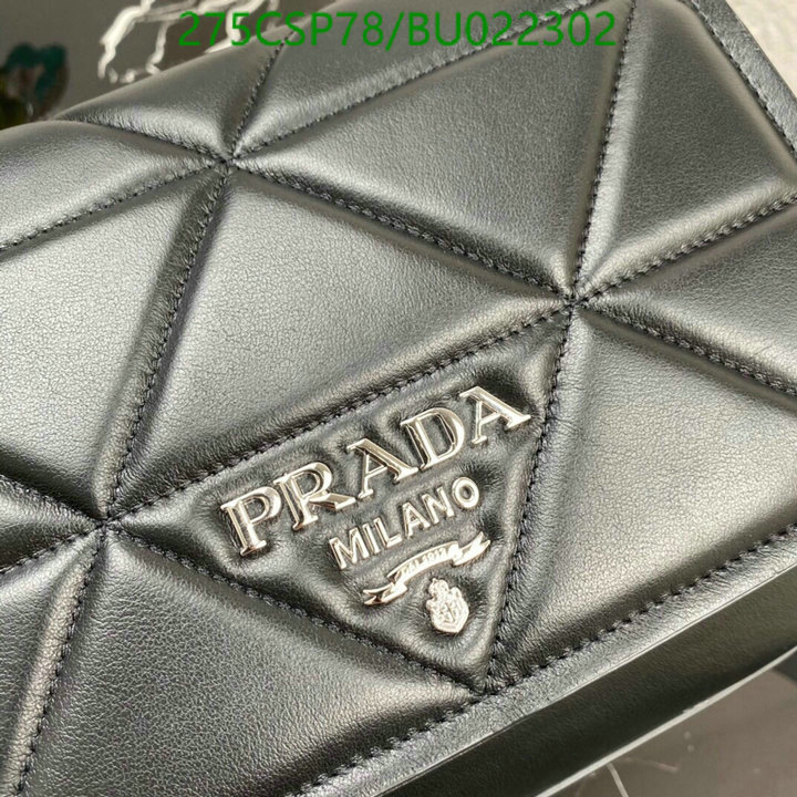 Prada Bag-(Mirror)-Diagonal-,Code: BU022302,$: 275USD