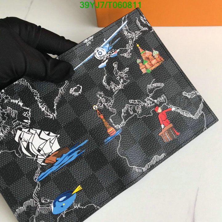 LV Bags-(4A)-Wallet-,Code: T060811,$: 39USD