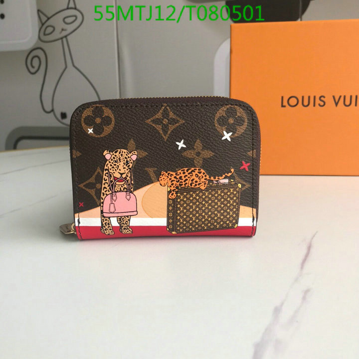 LV Bags-(4A)-Wallet-,Code: T080501,$: 55USD