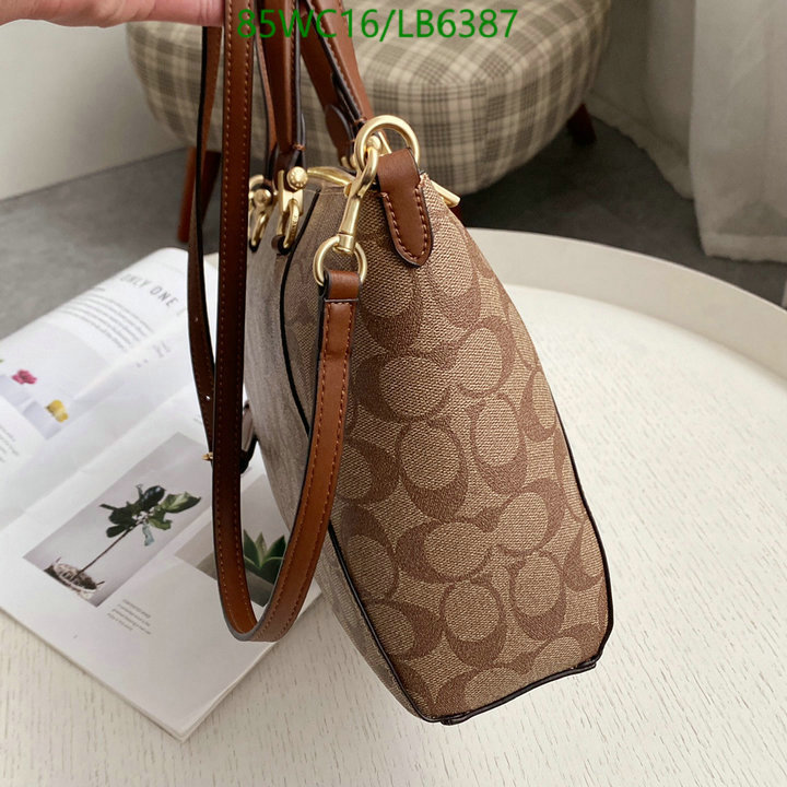 Coach Bag-(4A)-Tote-,Code: LB6387,$: 85USD