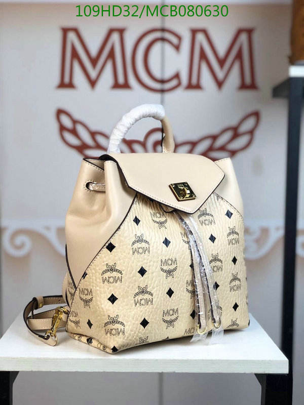 MCM Bag-(Mirror)-Backpack-,Code:MCB080630,$:109USD