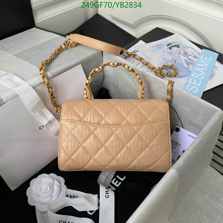 Chanel Bags -(Mirror)-Diagonal-,Code: YB2834,$: 249USD