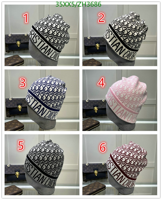 Cap -(Hat)-Dior, Code: ZH3686,$: 35USD