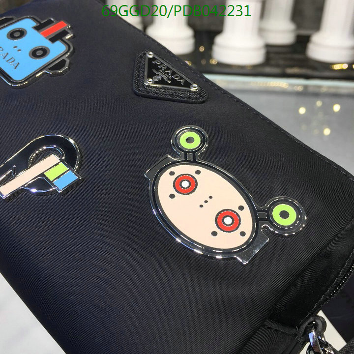 Prada Bag-(Mirror)-Diagonal-,Code: PDB042231,$:69USD