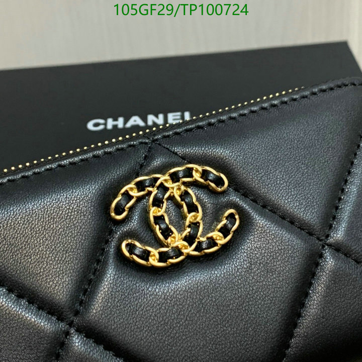 Chanel Bags -(Mirror)-Wallet-,Code: TP100724,$: 105USD