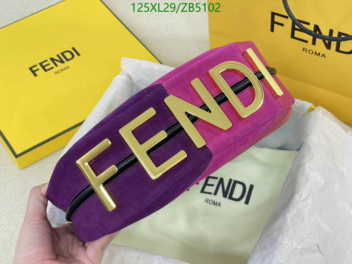 Fendi Bag-(4A)-Graphy-Cookie-,Code: ZB5102,$: 125USD