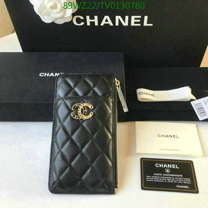 Chanel Bags ( 4A )-Wallet-,Code: TV0130780,$: 89USD