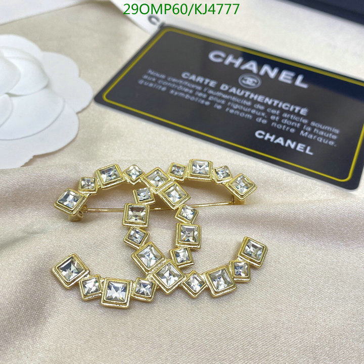 Jewelry-Chanel,Code: KJ4777,$: 29USD