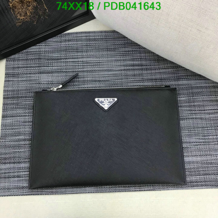 Prada Bag-(Mirror)-Clutch-,Code: PDB041643,$: 74USD