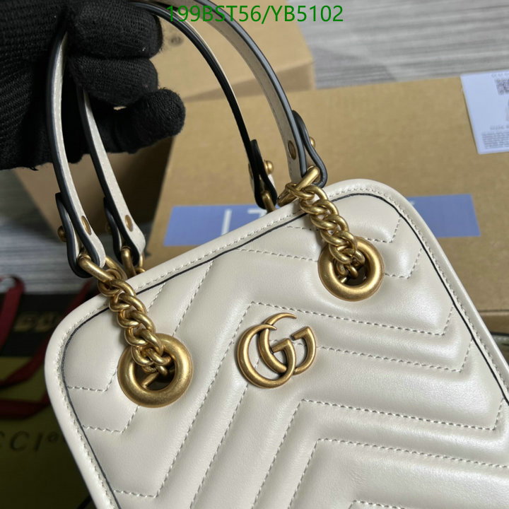 Gucci Bag-(Mirror)-Marmont,Code: YB5102,$: 199USD