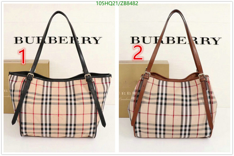 Burberry Bag-(4A)-Handbag-,Code: ZB8482,$: 105USD