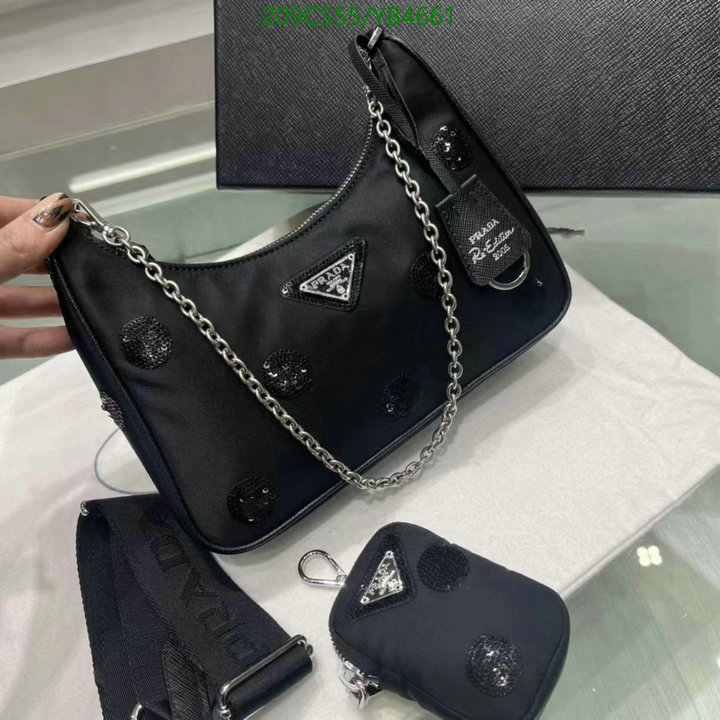 Prada Bag-(Mirror)-Re-Edition 2005,Code: YB4661,$: 209USD