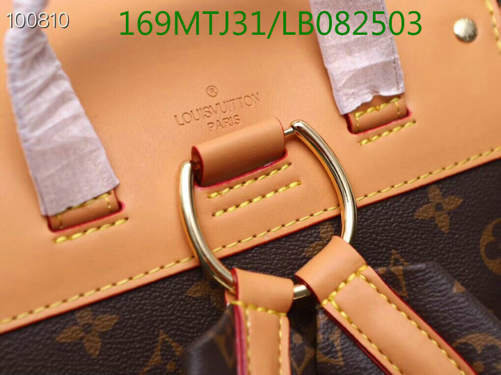 LV Bags-(4A)-Backpack-,Code: LB082503,$:169USD