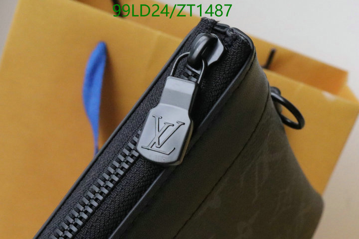 LV Bags-(Mirror)-Wallet-,Code: ZT1487,$: 99USD