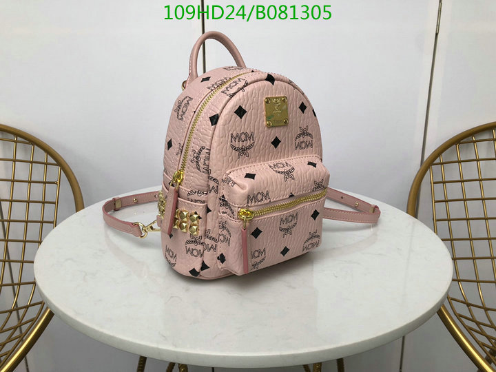 MCM Bag-(Mirror)-Backpack-,Code: B081305,$: 109USD