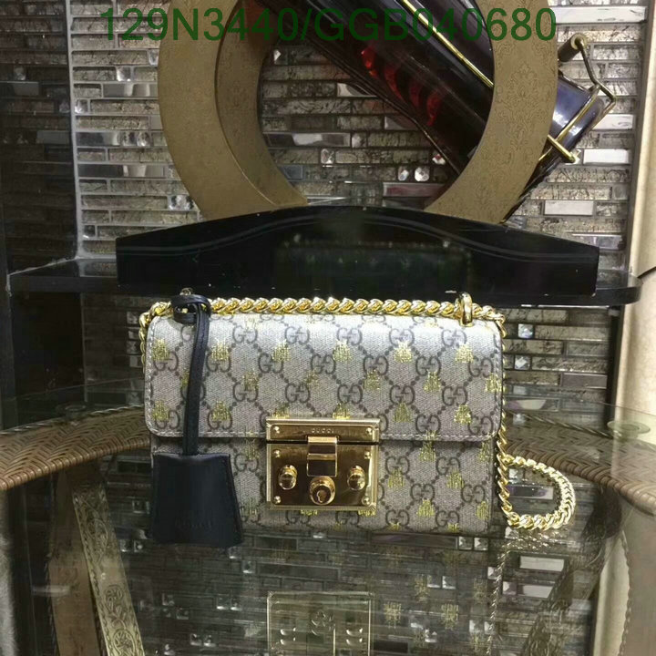 Gucci Bag-(Mirror)-Padlock,Code:GGB040680,$: 149USD