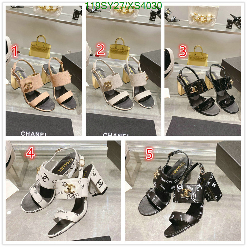 Women Shoes-Chanel, Code: XS4030,$: 119USD