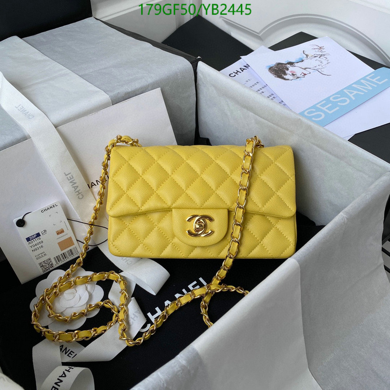 Chanel Bags -(Mirror)-Diagonal-,Code: YB2445,$: 179USD