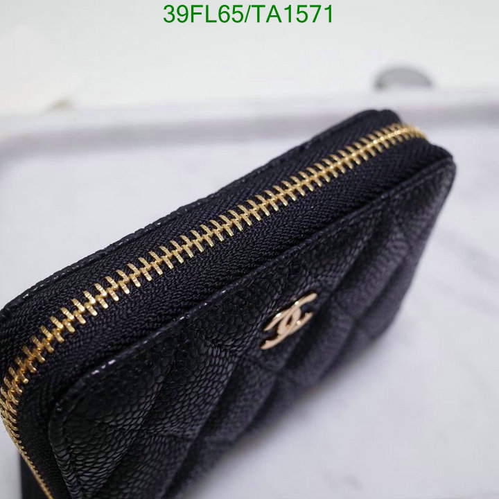 Chanel Bags ( 4A )-Wallet-,Code: TA1571,$: 39USD