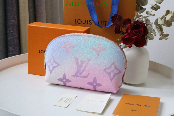 LV Bags-(Mirror)-Wallet-,Code: YT5272,$: 72USD