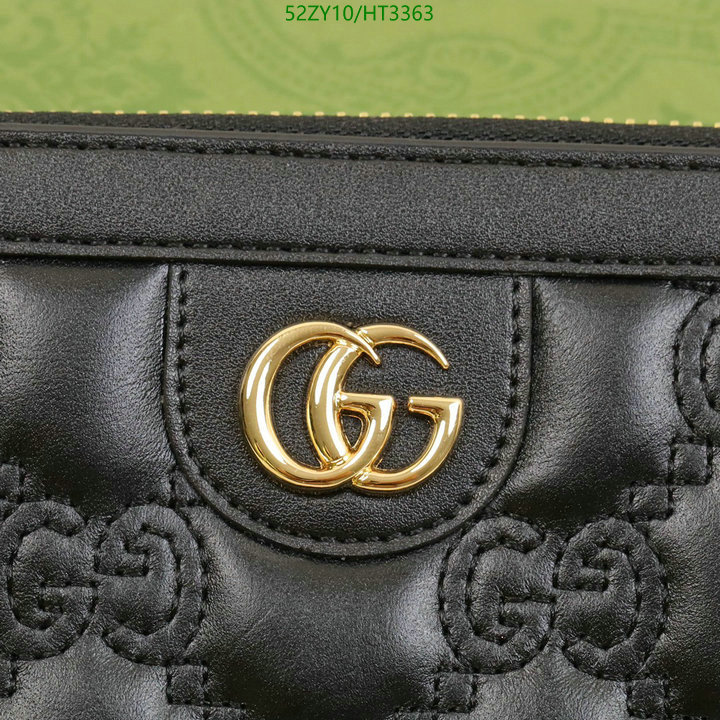 Gucci Bag-(4A)-Wallet-,Code: HT3363,$: 52USD