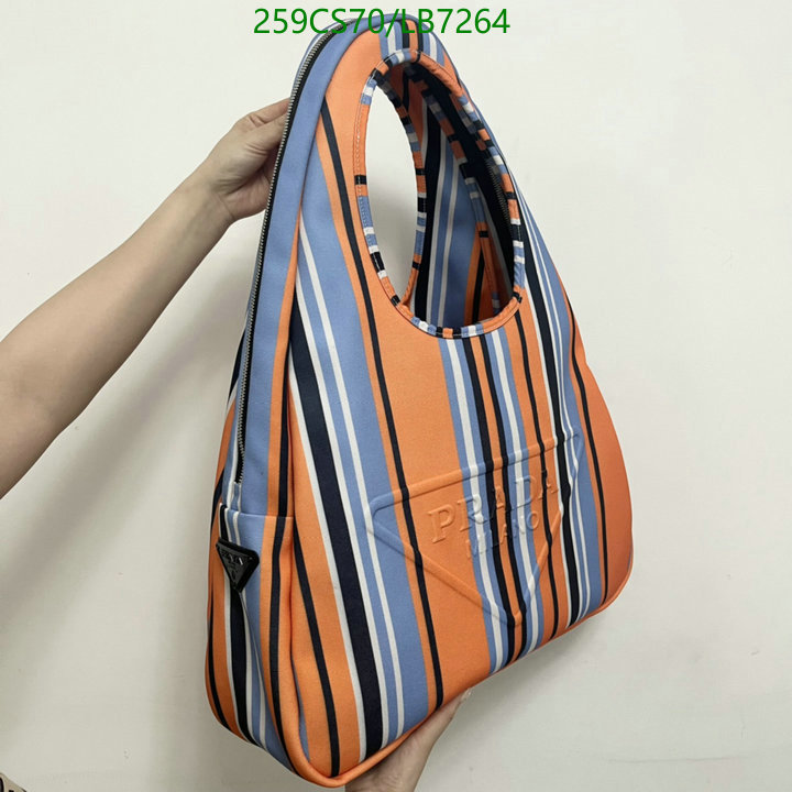 Prada Bag-(Mirror)-Handbag-,Code: LB7264,$: 259USD