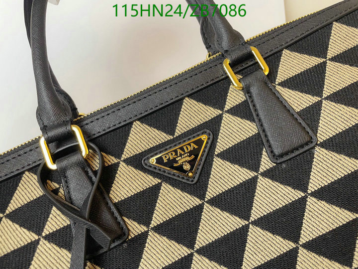 Prada Bag-(4A)-Handbag-,Code: ZB7086,$: 115USD