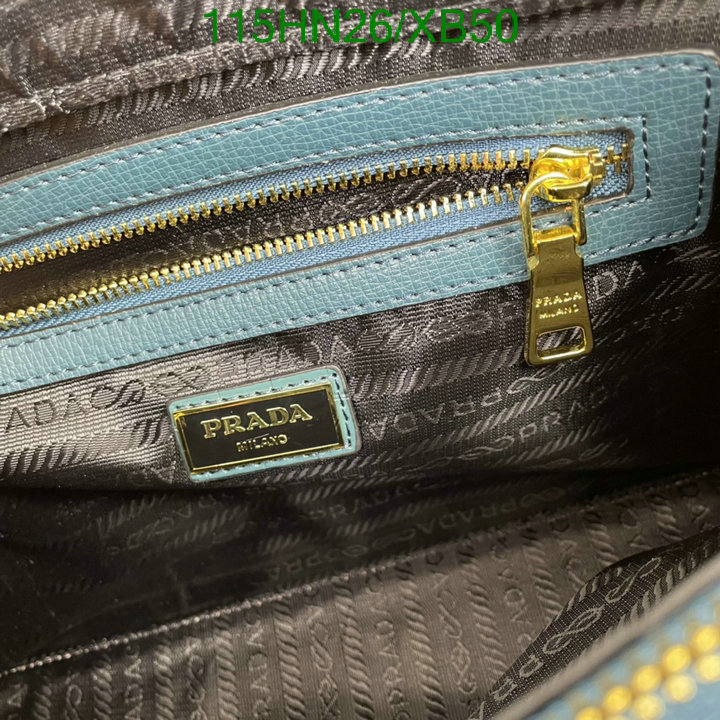 Prada Bag-(4A)-Handbag-,Code: XB50,$: 115USD