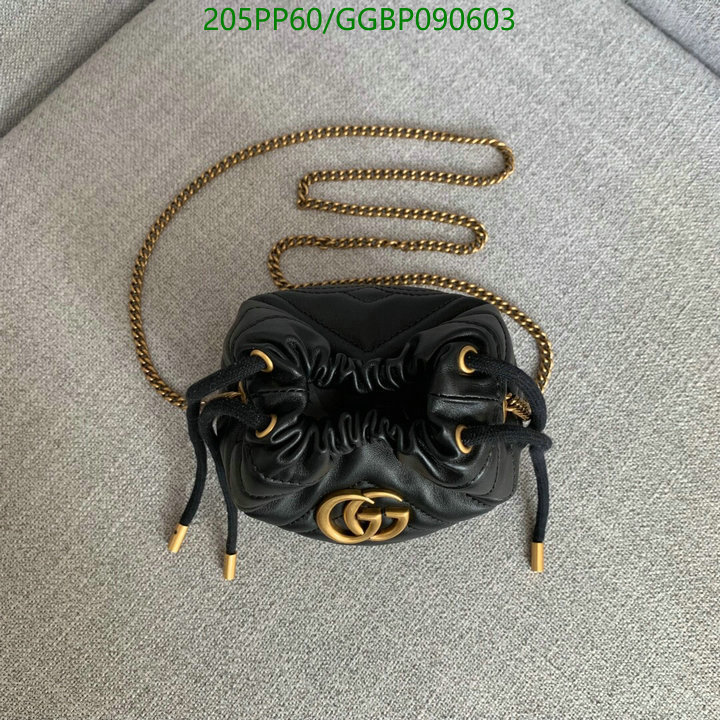 Gucci Bag-(Mirror)-Marmont,Code: GGBP090603,$: 205USD