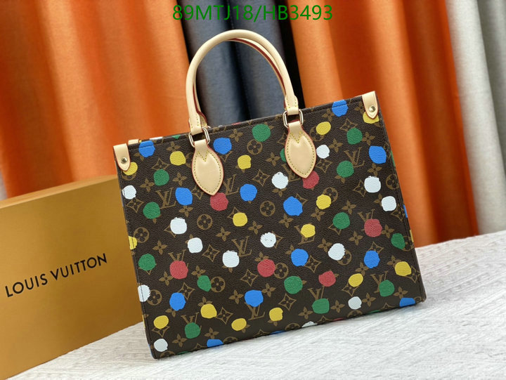 LV Bags-(4A)-Handbag Collection-,Code: HB3493,$: 89USD