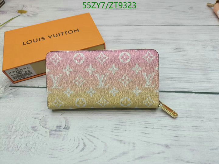 LV Bags-(4A)-Wallet-,Code: ZT9323,$: 55USD