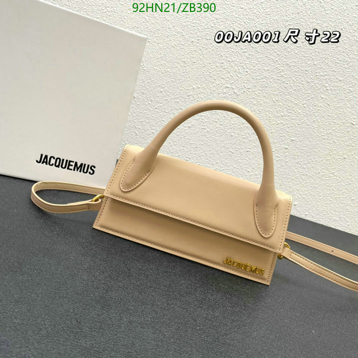 Jacquemus Bag-(4A)-Handbag-,Code: ZB390,$: 92USD