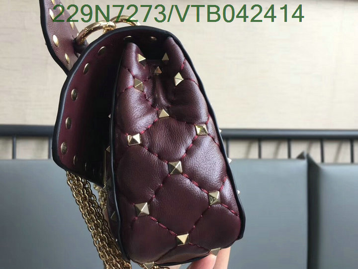 Valentino Bag-(Mirror)-Rockstud Spike,Code: VTB042414,$:229USD