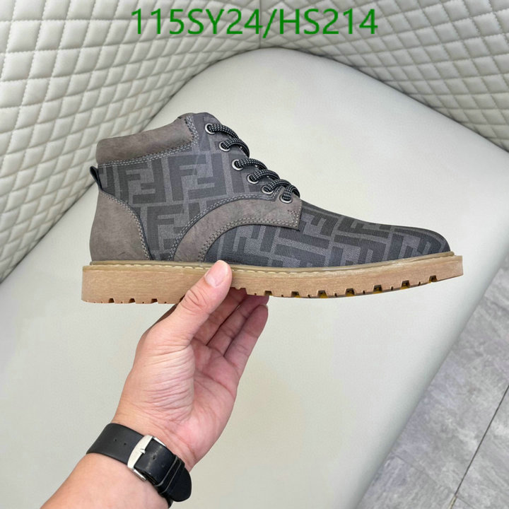 Men shoes-Fendi, Code: HS214,$: 115USD