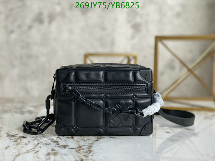 LV Bags-(Mirror)-Petite Malle-,Code: YB6825,$: 269USD