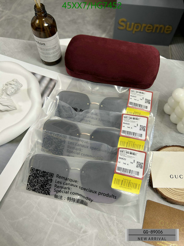 Glasses-Gucci, Code: HG7452,$: 45USD