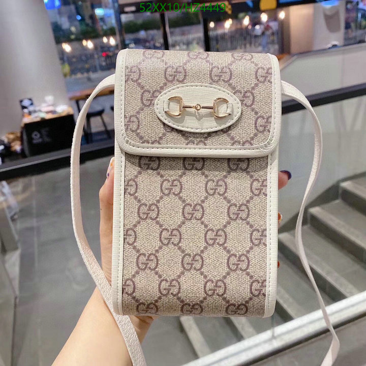 Gucci Bag-(4A)-Diagonal-,Code: HZ4449,$: 52USD