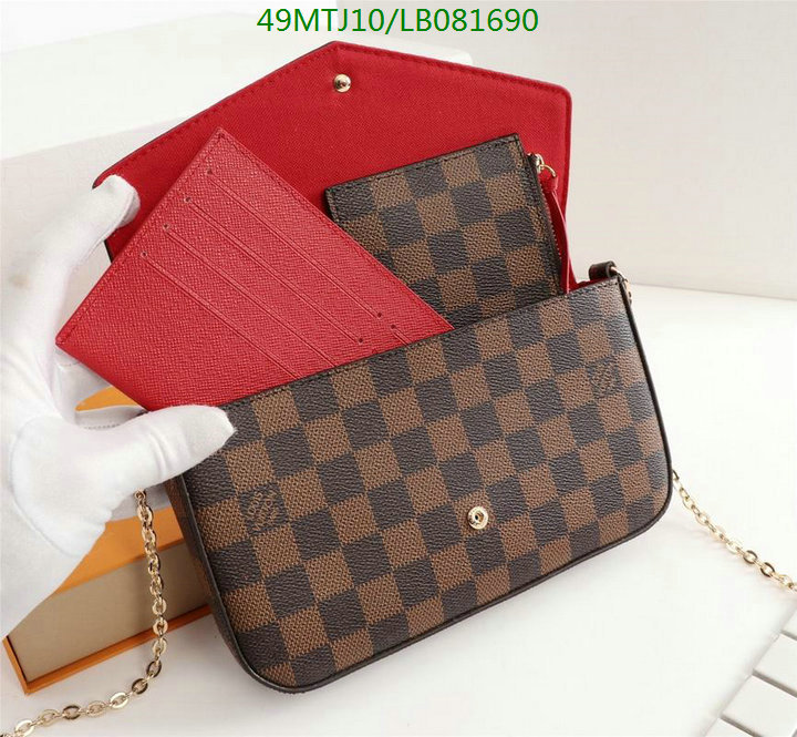 LV Bags-(4A)-Pochette MTis Bag-Twist-,Code: LB081690,$:49USD