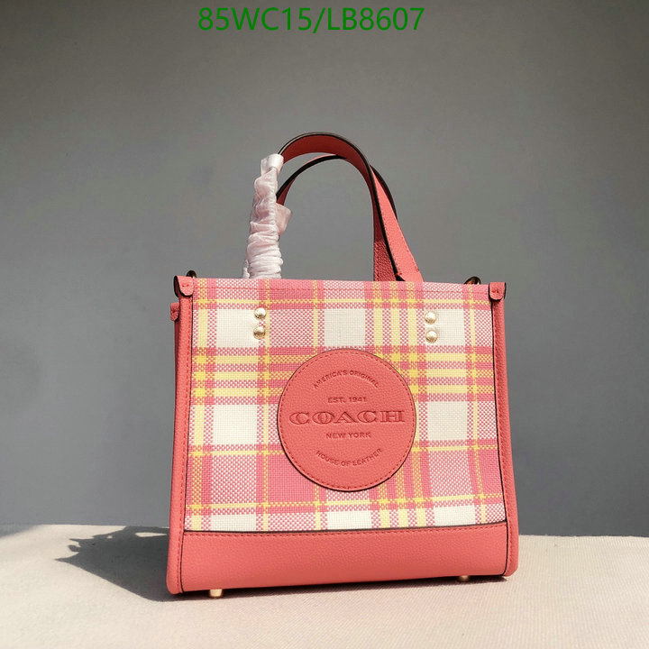 Coach Bag-(4A)-Tote-,Code: LB8607,$: 85USD